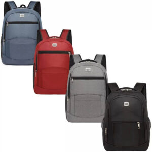 Kit 2 Mochilas Bolsa Viagem Resistente Coreana Masculina Feminina- Cor Aleatória