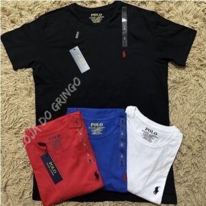 Camiseta Básica Masculinas Algodao Premium