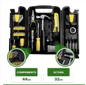 kit Jogo De Ferramentas 200 Pcs
